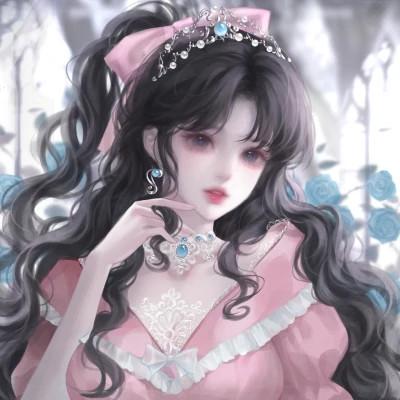 神仙颜值头像仙气手绘女生优雅