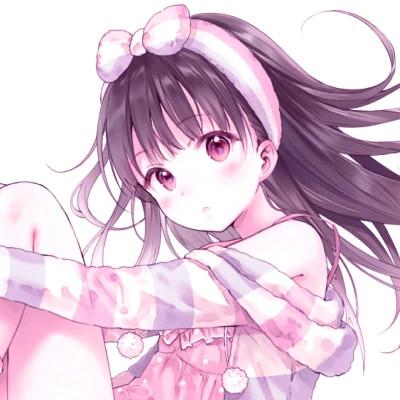 女孩子用的超萌可爱卡通女生头像