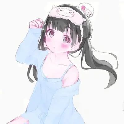 女孩子用的超萌可爱卡通女生头像