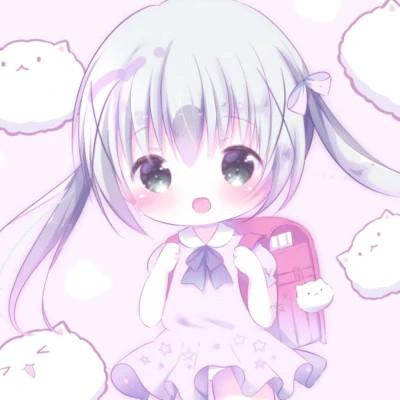 女孩子用的超萌可爱卡通女生头像