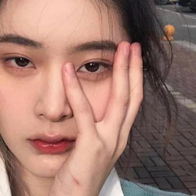 小众女生头像真人