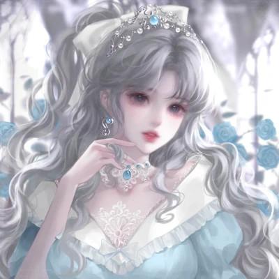 神仙颜值头像仙气手绘女生优雅