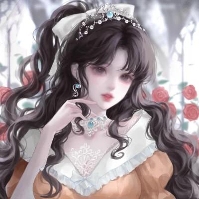 神仙颜值头像仙气手绘女生优雅