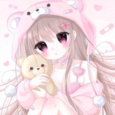 动漫少女心高清情头