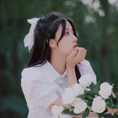 森系文艺女生头像高清