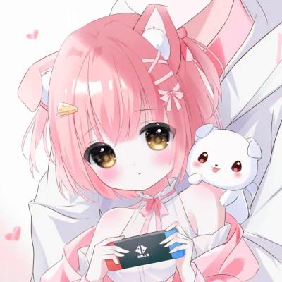 动漫少女心高清情头