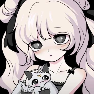 动漫少女心高清情头