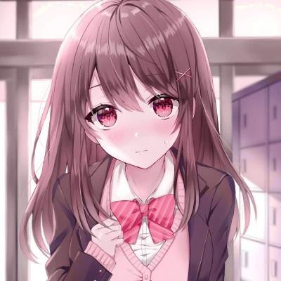女孩子用的超萌可爱卡通女生头像