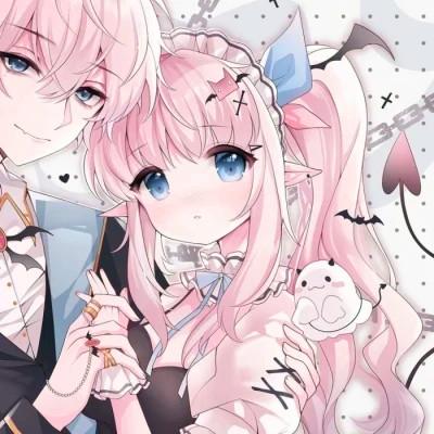 动漫少女心高清情头