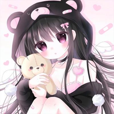 动漫少女心高清情头