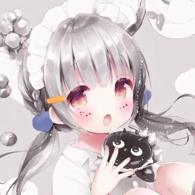 女孩子用的超萌可爱卡通女生头像