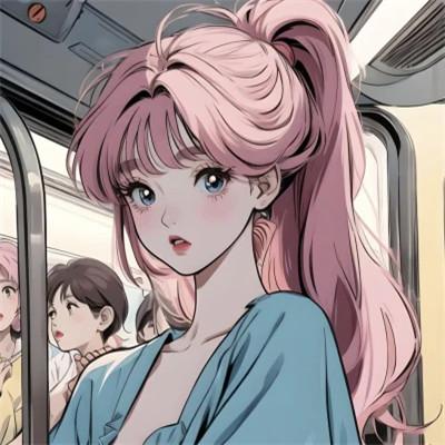 高级女生ai头像图片