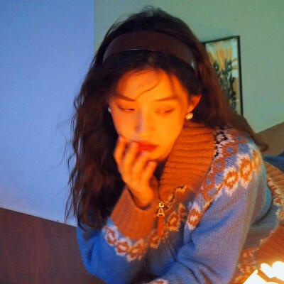 森系复古ins女生头像