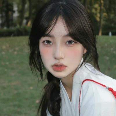 青春活力女生头像图片