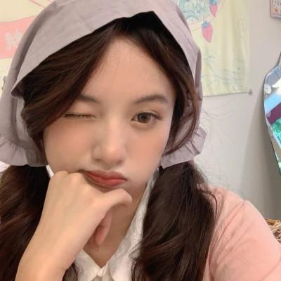 青春活力女生头像图片