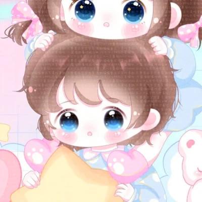 动漫少女心高清情头
