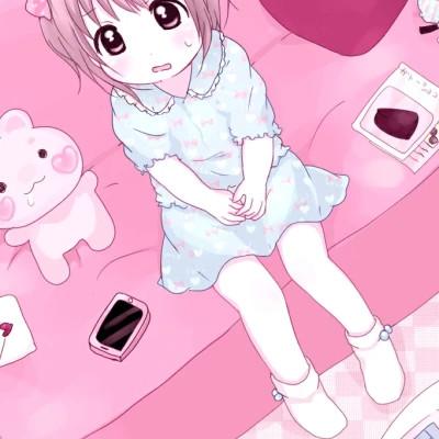 女孩子用的超萌可爱卡通女生头像