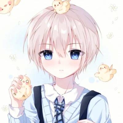 动漫少女心高清情头
