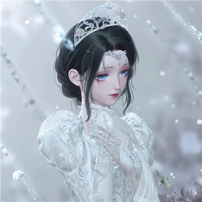 手绘动漫头像女唯美高清图片