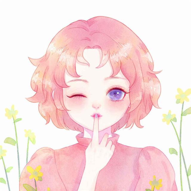 宫崎骏插画手绘女生头像图片 经典人物