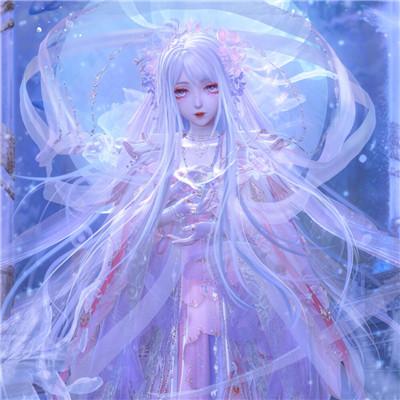 手绘动漫头像女唯美高清图片
