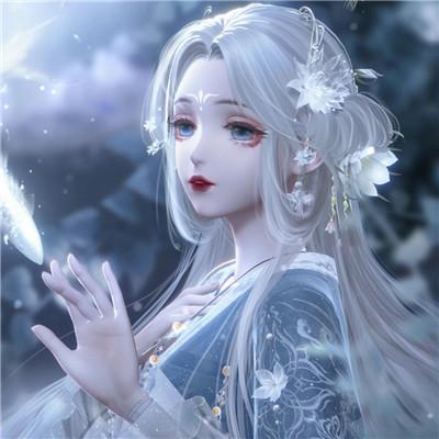 手绘动漫头像女唯美高清图片