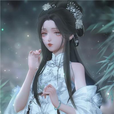 手绘动漫头像女唯美高清图片