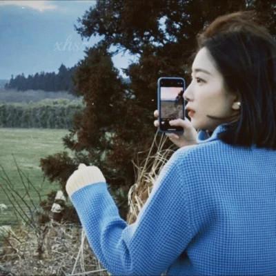 微信女生胶片高级头像图片