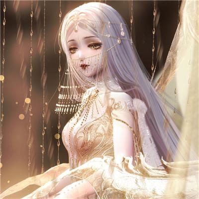 手绘动漫头像女唯美高清图片