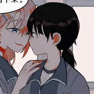 女女cp情侣头像百合动漫图片