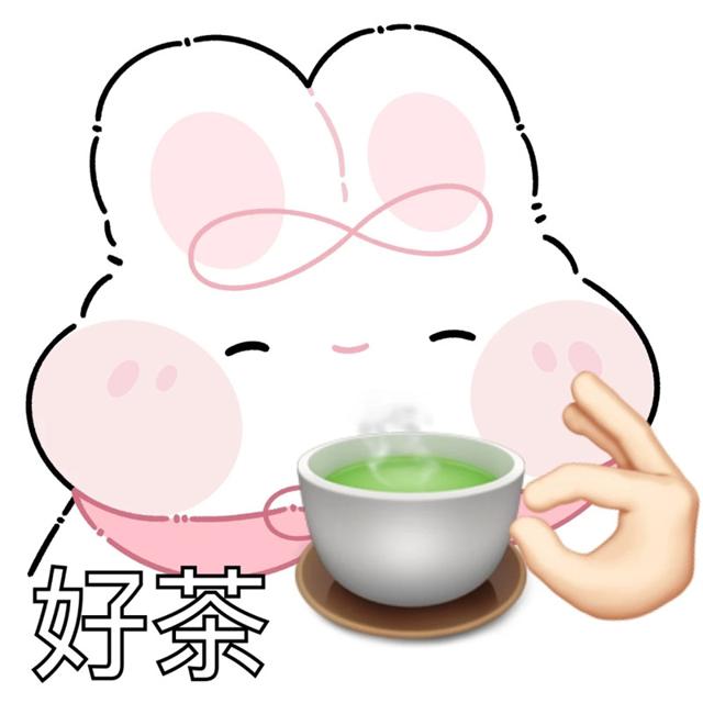 奶油兔emoji表情包头像图片