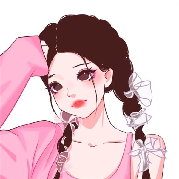 微信手绘头像图片女甜美高清