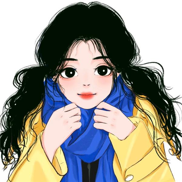 微信手绘头像图片女甜美高清