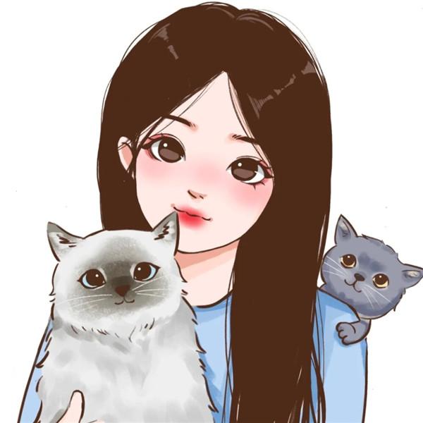 微信手绘头像图片女甜美高清