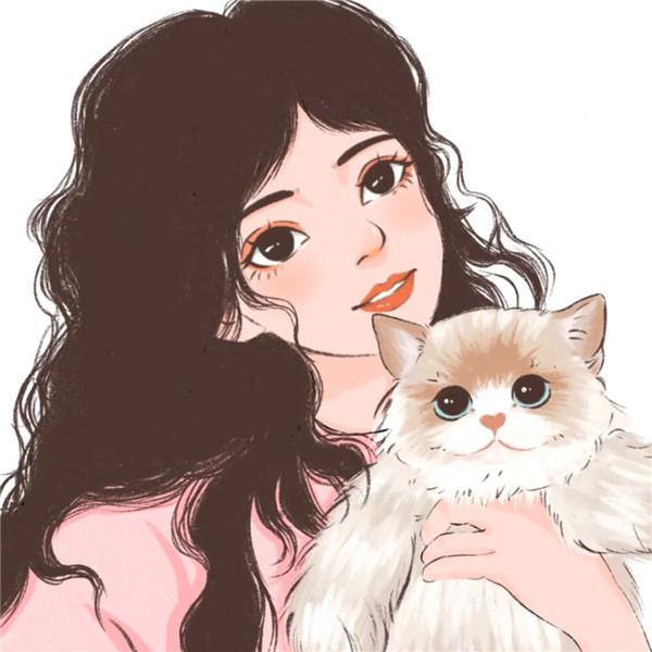 微信手绘头像图片女甜美高清
