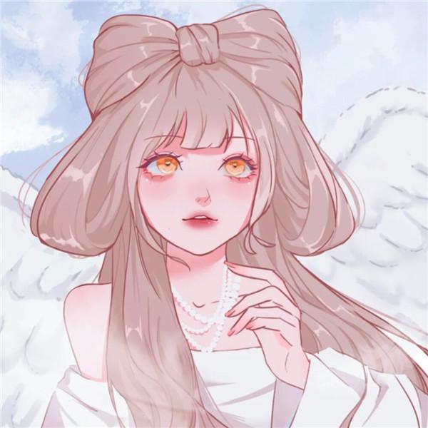 微信手绘头像图片女甜美高清
