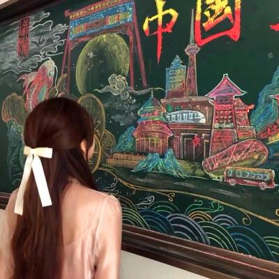女头像真人图片背影