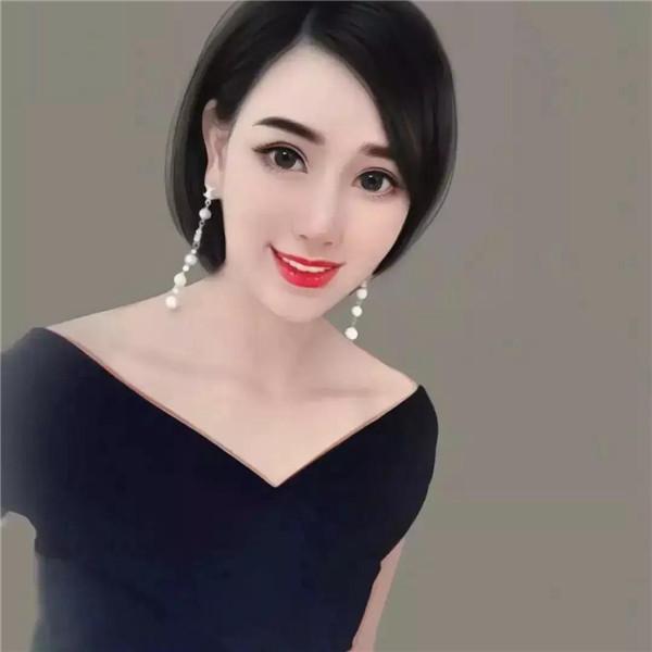 精致漫画头像手绘女生