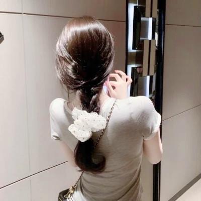 女头像真人图片背影