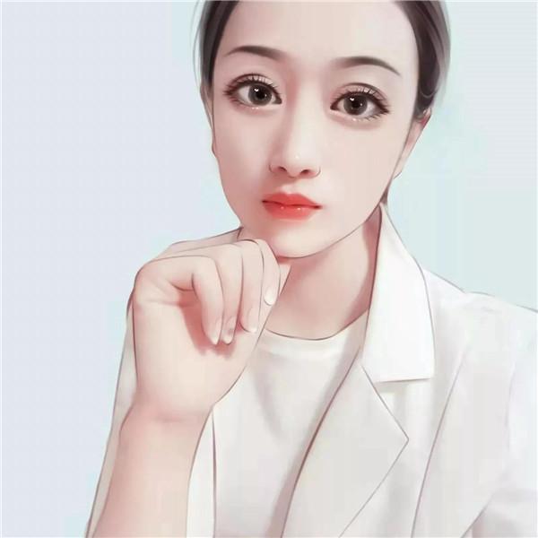 精致漫画头像手绘女生