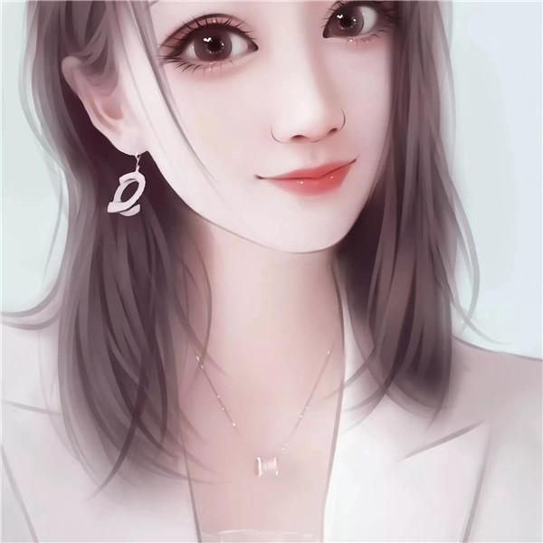 精致漫画头像手绘女生