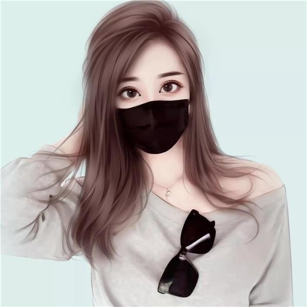 精致漫画头像手绘女生
