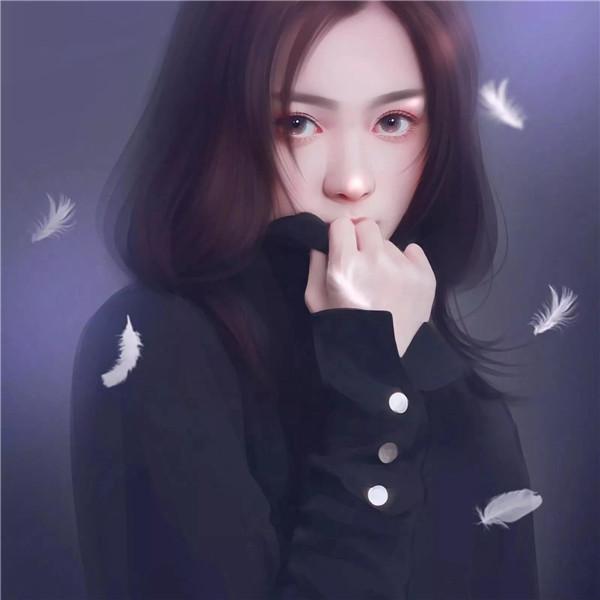 精致漫画头像手绘女生