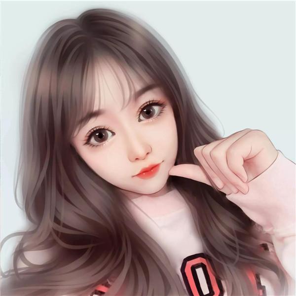 精致漫画头像手绘女生