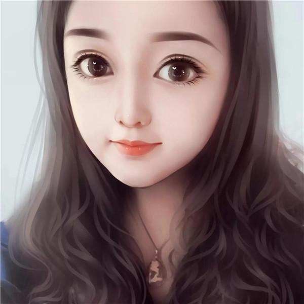 精致漫画头像手绘女生