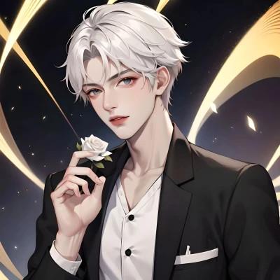 男生AI微信头像高清图片