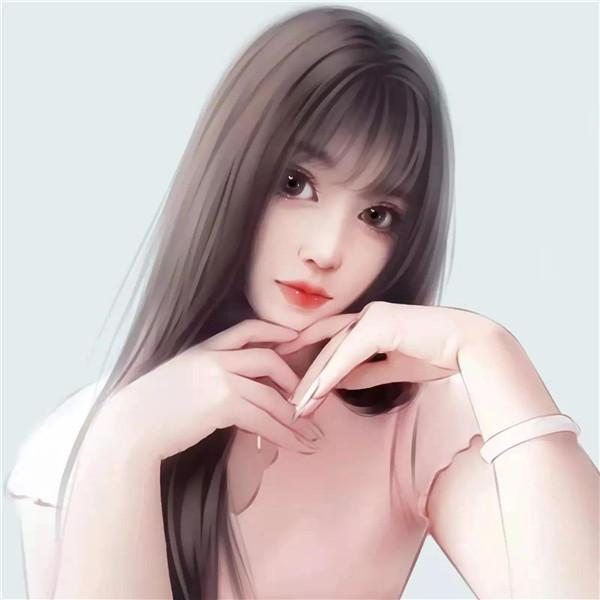 精致漫画头像手绘女生