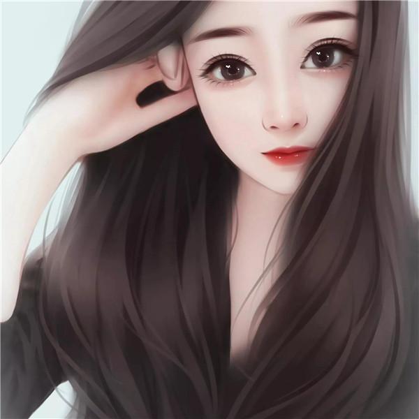 精致漫画头像手绘女生