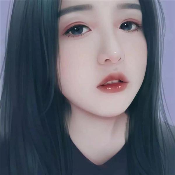 精致漫画头像手绘女生