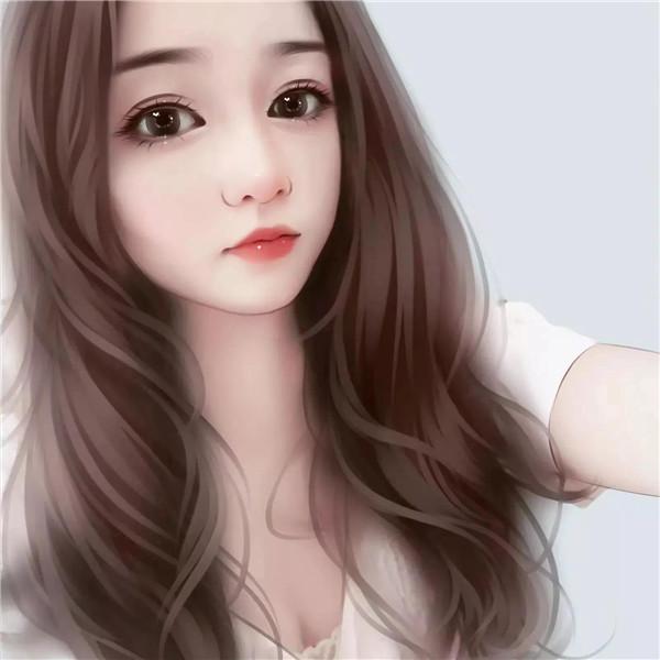 精致漫画头像手绘女生